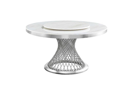 D605 Unico (White/chrome) - Ella Furniture