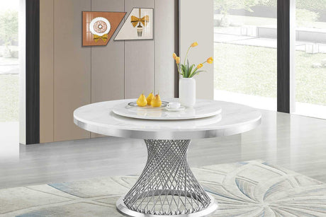 D605 Unico (White/chrome) - Ella Furniture