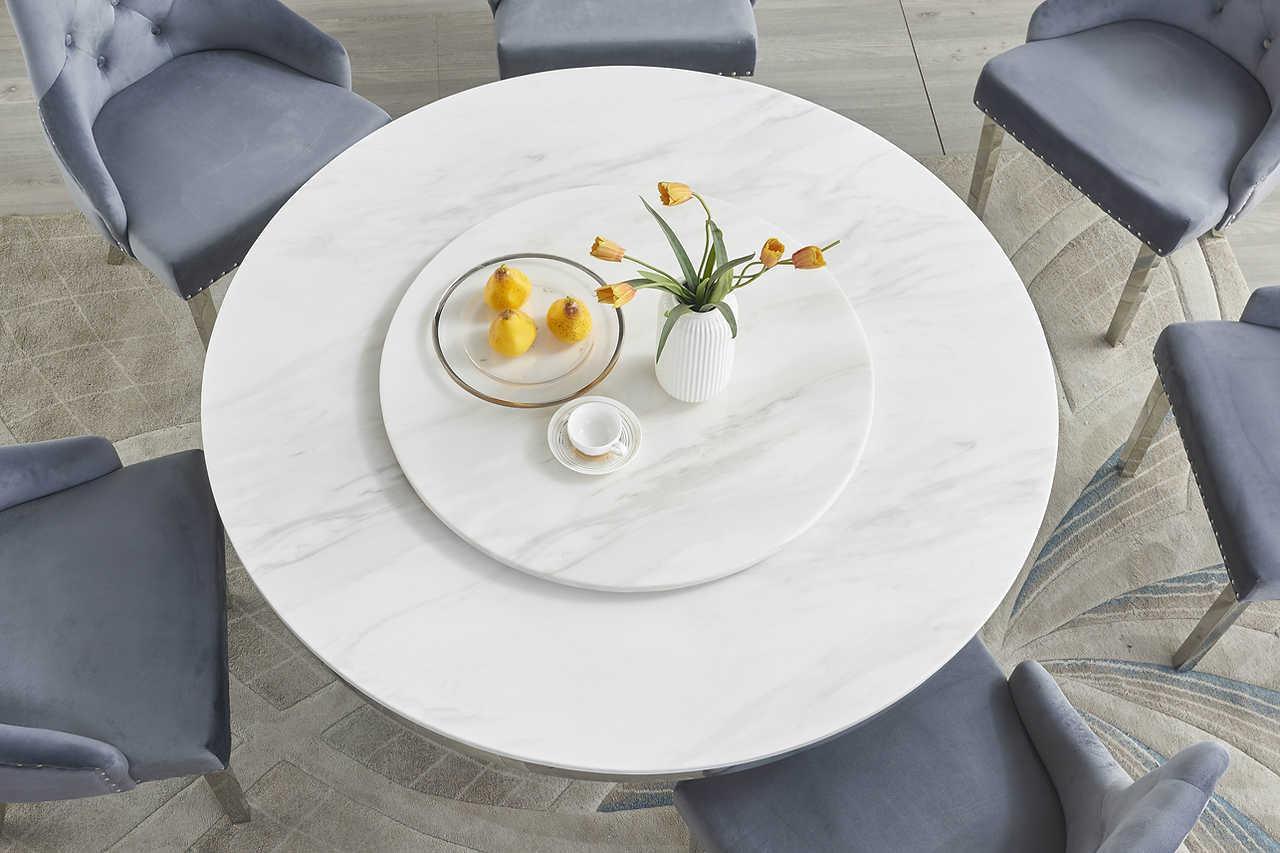 D605 Unico (White/chrome) - Ella Furniture