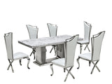 D6061 - Dining Table + 6 Chair Set - Ella Furniture