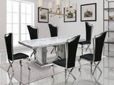 D6062 - Dining Table + 6 Chair Set - Ella Furniture