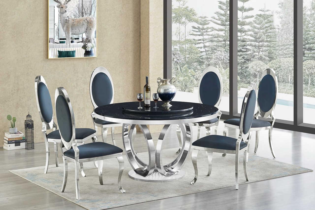 D615 Maxi (Black/chrome) - Ella Furniture