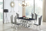 D620 Giovanni (Black/chrome) - Ella Furniture