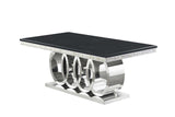 D620 Giovanni (Black/chrome) - Ella Furniture