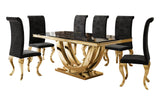 D8082 - Dining Table + 6 Chair Set - Ella Furniture