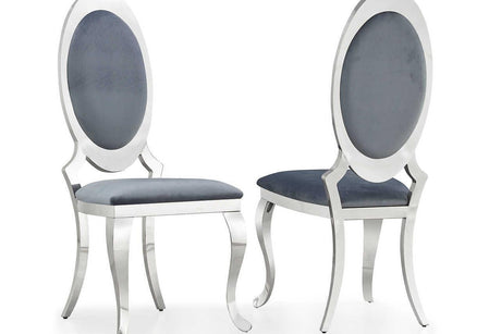 D832 Oval Dining Chairs - Ella Furniture