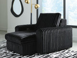 HamlinBay Onyx Chenille Power Gliding Chaise — product image 6