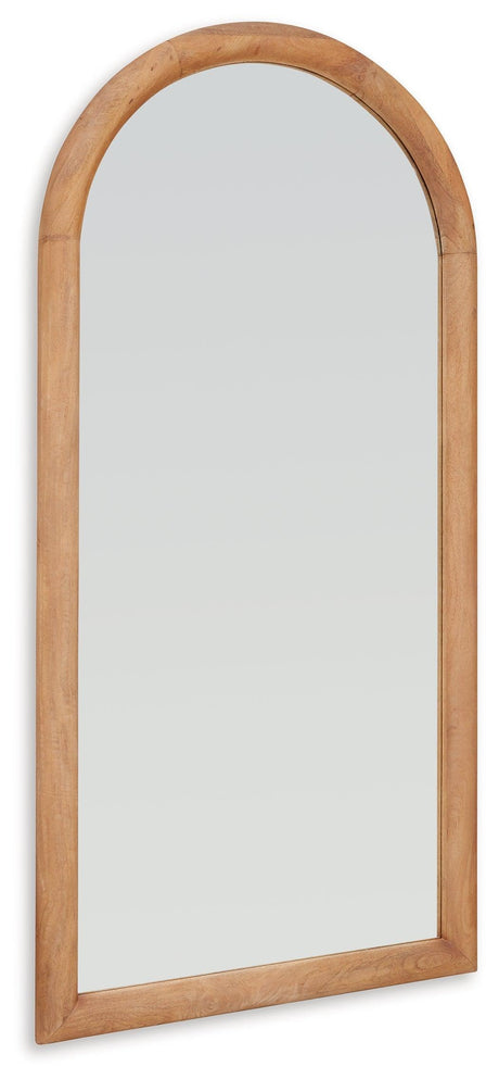 Dairville Brown Floor Mirror - Ella Furniture