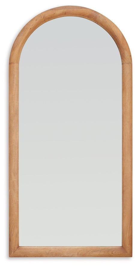 Dairville Brown Floor Mirror - Ella Furniture