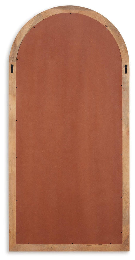 Dairville Brown Floor Mirror - Ella Furniture