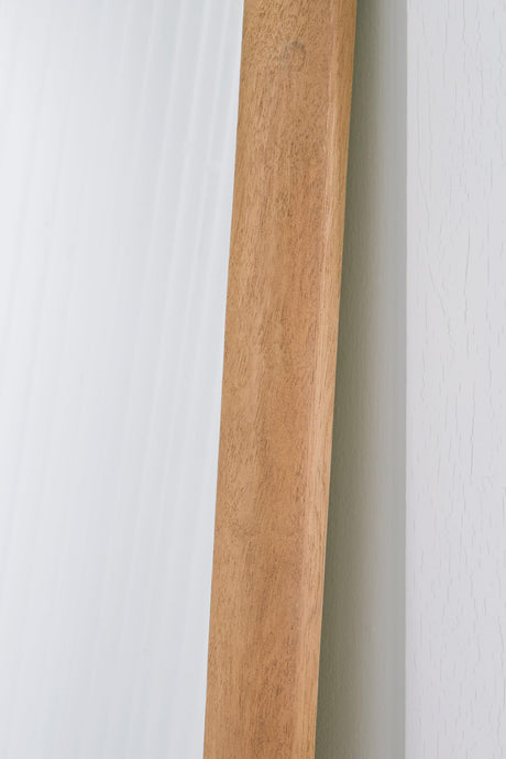 Dairville Brown Floor Mirror - Ella Furniture