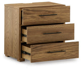 Dakmore Brown Upholstered Panel Bedroom Set - Ella Furniture