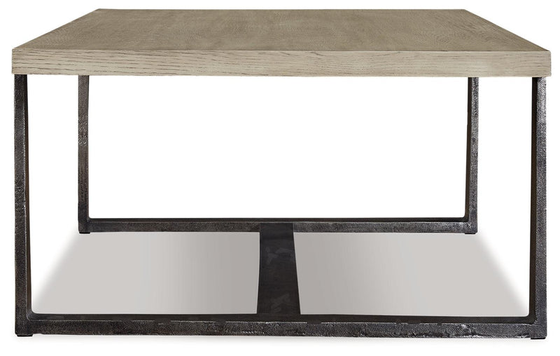 Dalenville Gray Coffee Table With 2 End Tables - Ella Furniture