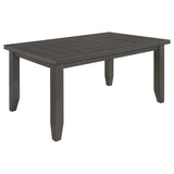 Dalila Cappuccino Rectangular Dining Room Set - Ella Furniture