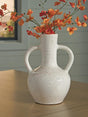 Dallinworth White/Black Vase from Ella Furniture