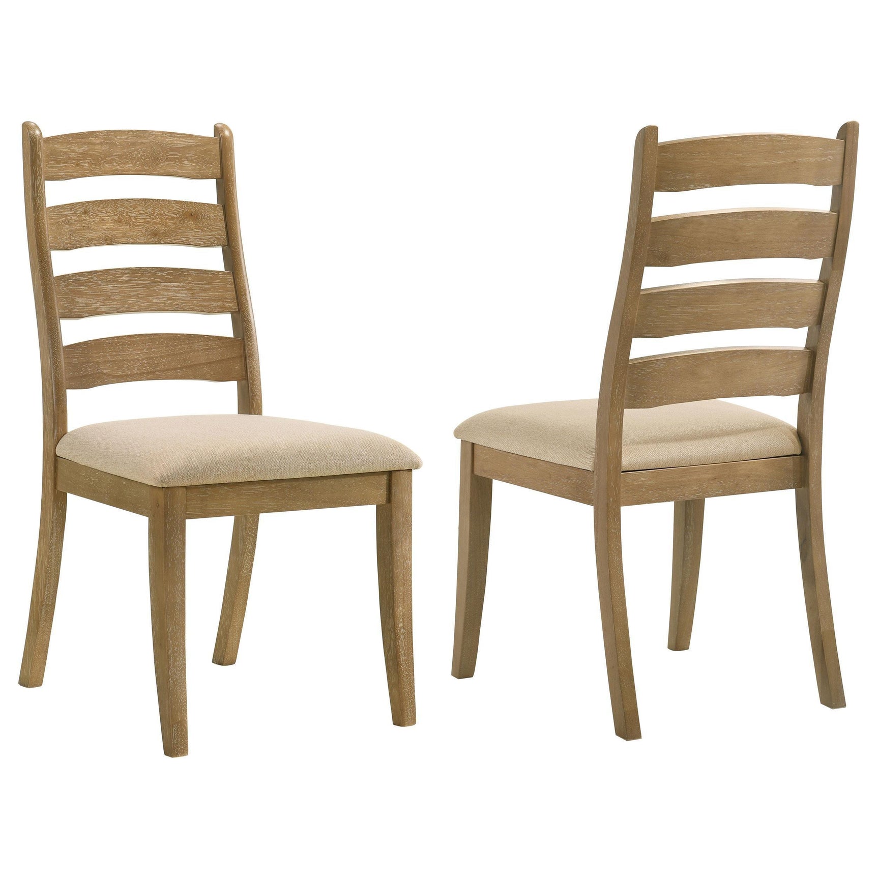 Danvers Wood Dining Side Chair Brown Oak (Set of 2) 109152 - Ella Furniture