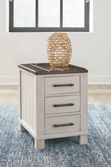 Darborn Gray/brown Coffee Table With 2 End Tables - Ella Furniture