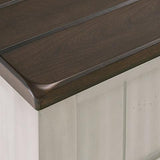 Darborn Gray/brown Coffee Table With 2 End Tables - Ella Furniture