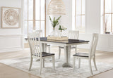 Darborn Gray/brown Dining Room Set - Ella Furniture