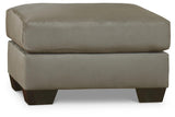 Darcy Cobblestone Chair And Ottoman - Ella Furniture