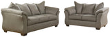 Darcy Cobblestone Sofa And Loveseat - Ella Furniture