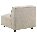 Crane 6-piece Modular Sectional Sofa Beige — product image 8