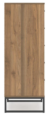 Deanlow Honey Chest of Drawers - Ella Furniture