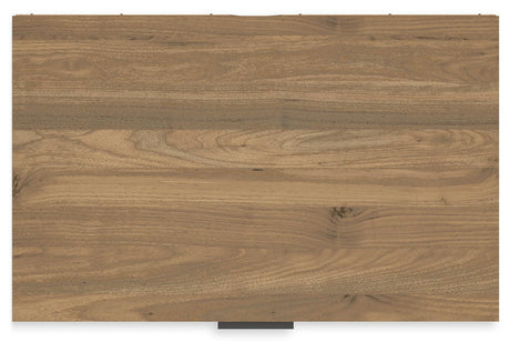 Deanlow Honey Chest of Drawers - Ella Furniture