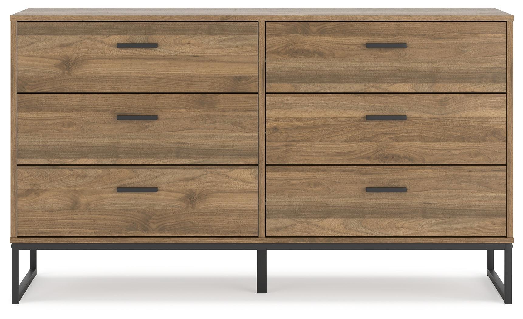 Deanlow Honey Dresser - Ella Furniture