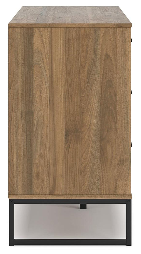 Deanlow Honey Dresser - Ella Furniture
