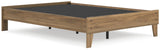 Deanlow Honey Full Platform Bed - Ella Furniture