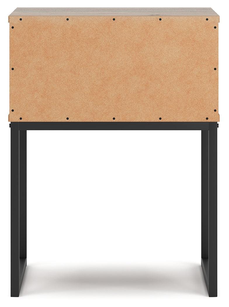 Deanlow Honey Nightstand - Ella Furniture