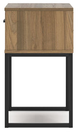 Deanlow Honey Nightstand - Ella Furniture