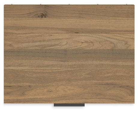 Deanlow Honey Nightstand - Ella Furniture