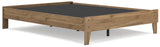 Deanlow Honey Queen Platform Bed - Ella Furniture