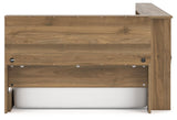 Deanlow Honey Twin Bookcase Storage Bed - Ella Furniture
