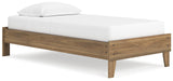 Deanlow Honey Twin Platform Bed - Ella Furniture