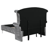 Deanna Grey Tufted Upholstered Bedroom Set - Ella Furniture