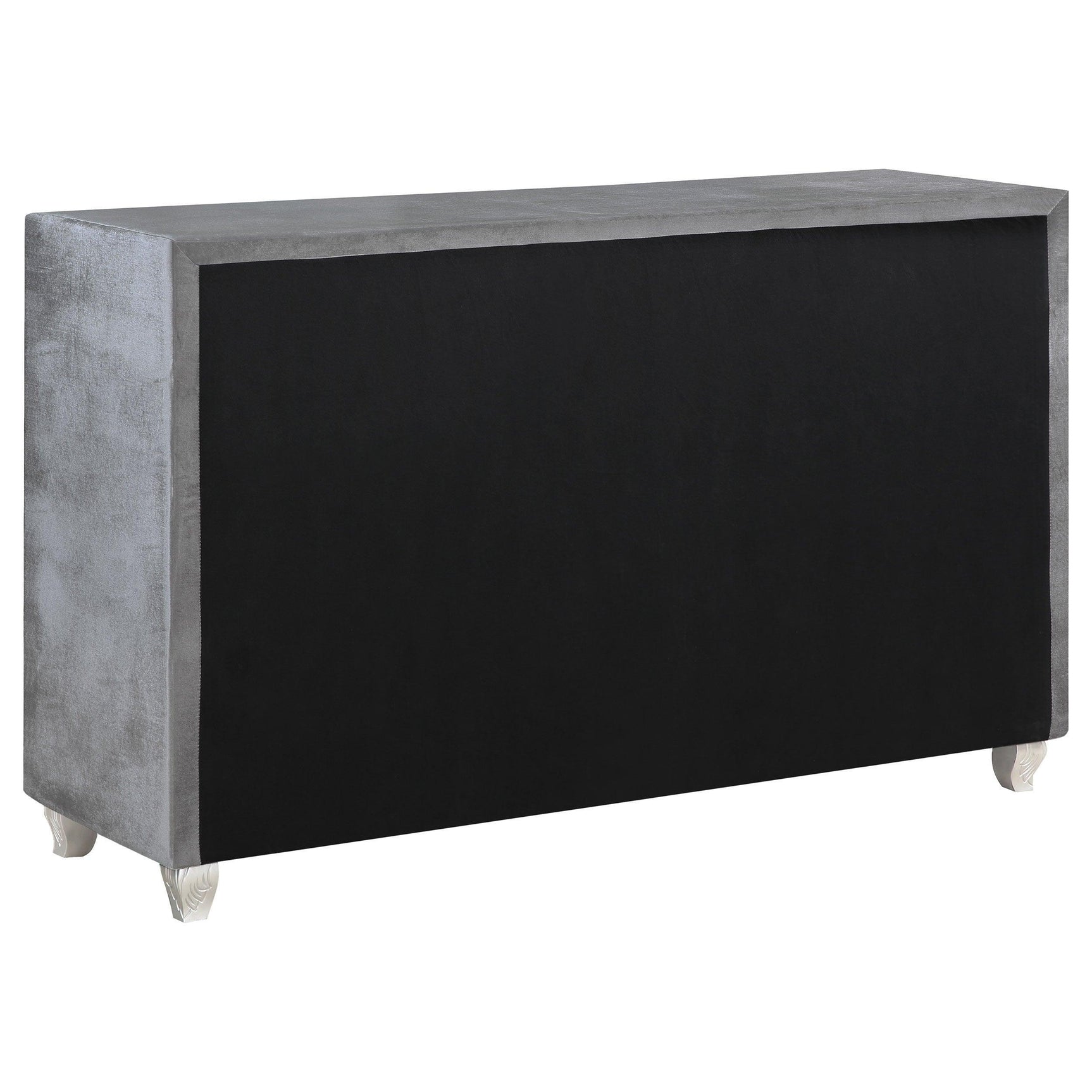 Deanna Grey Tufted Upholstered Bedroom Set - Ella Furniture
