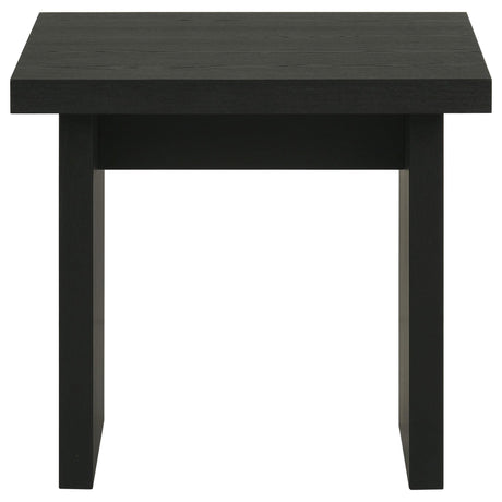 Decker 2-piece Coffee and End Table Set Black view 4