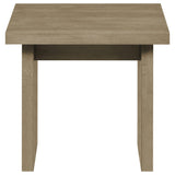 Decker 2-piece Coffee and End Table Set Natural Oak view 4