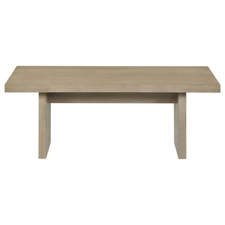 Decker 2-piece Coffee and End Table Set Natural Oak view 8