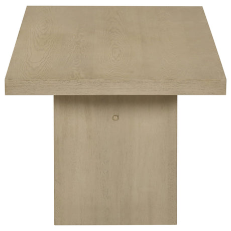 Decker 2-piece Coffee and End Table Set Natural Oak view 9
