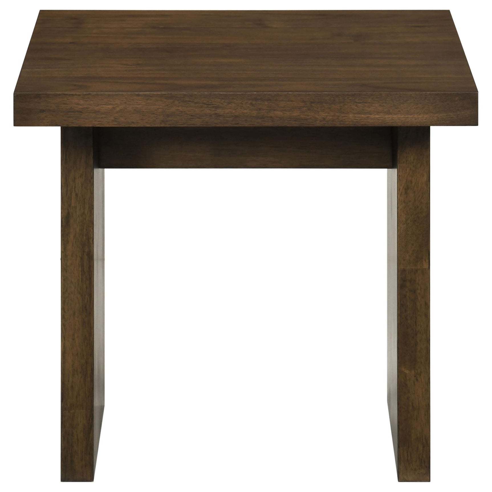 Decker 2-piece Coffee and End Table Set Walnut view 4