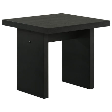 Decker 3-piece Coffee and End Table Set Black view 3