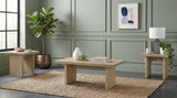 Decker 3-piece Coffee and End Table Set Natural Oak from Ella Furniture