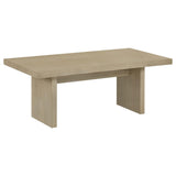 Decker 3-piece Coffee and End Table Set Natural Oak view 7