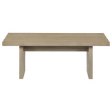 Decker 3-piece Coffee and End Table Set Natural Oak view 8