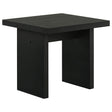 Decker Square Occasional Side End Table Black from Ella Furniture