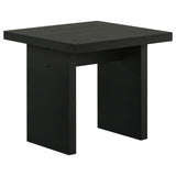 Decker Square Occasional Side End Table Black from Ella Furniture